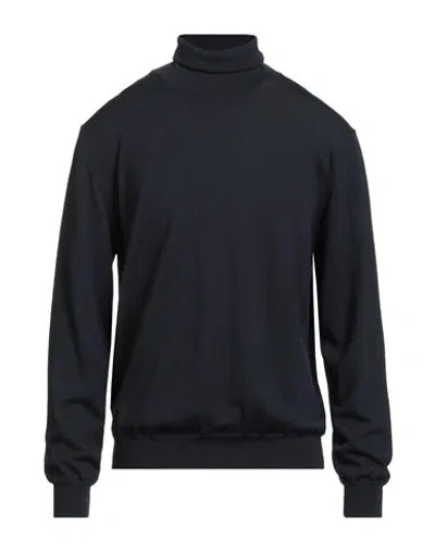Bellwood Man Turtleneck Midnight Blue Size 46 Virgin Wool