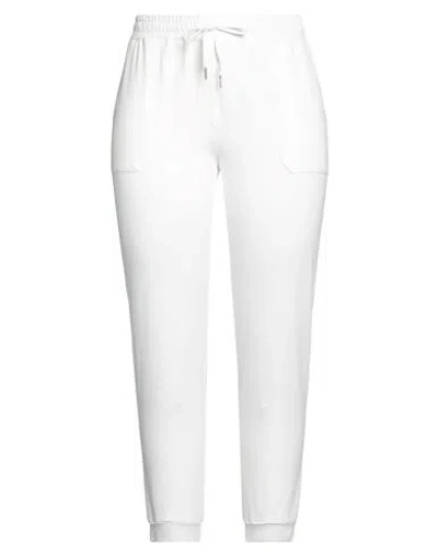 Bellwood Woman Pants White Size S Cotton, Elastane