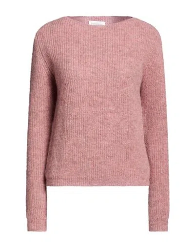 Bellwood Woman Sweater Antique Rose Size S Alpaca Wool, Polyamide, Wool, Polyester In Pink