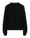 Bellwood Woman Sweater Black Size M Polyamide, Viscose, Wool, Cashmere