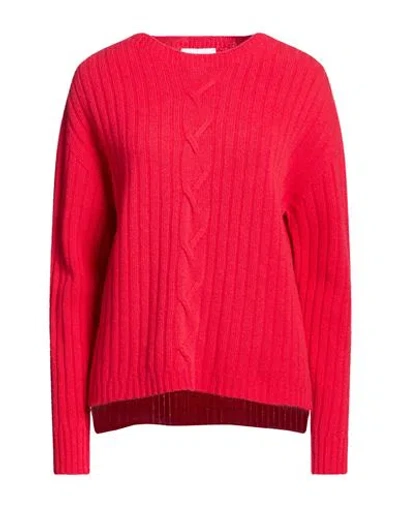 Bellwood Woman Sweater Coral Size S Wool, Cashmere In Red
