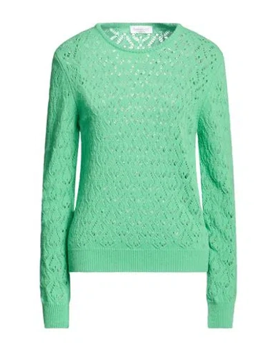 Bellwood Woman Sweater Green Size S Wool, Cashmere