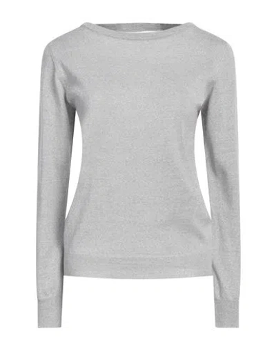 Bellwood Woman Sweater Light Grey Size 10 Merino Wool, Acrylic
