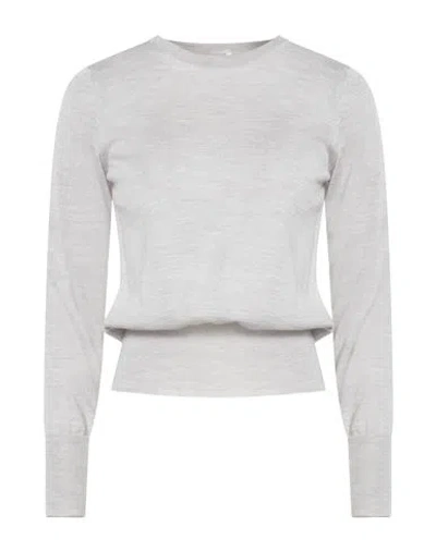 Bellwood Woman Sweater Light Grey Size S Merino Wool In White