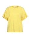 Bellwood Woman T-shirt Yellow Size Xs Cotton