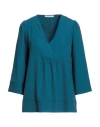 Bellwood Woman Top Deep Teal Size M Polyester, Elastane In Green