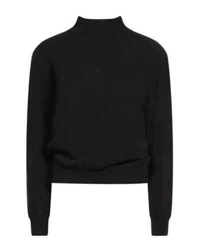 Bellwood Woman Turtleneck Black Size S Wool, Cashmere