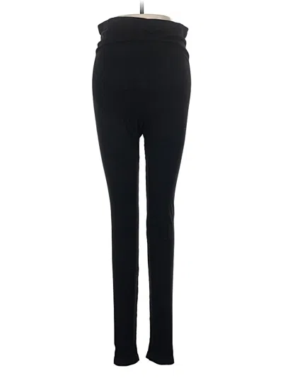 Pre-owned Belly Bandit Active Pants In Black