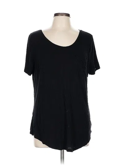 Pre-owned Belly Bandit Short Sleeve T-shirt In Black