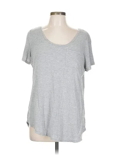 Pre-owned Belly Bandit Short Sleeve T-shirt In Gray