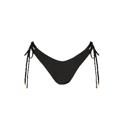 Bélmuso Swimwear Women's Black Concha Bikini Bottom