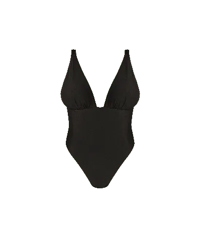 Bélmuso Swimwear Women's Black / White Garça Swimsuit