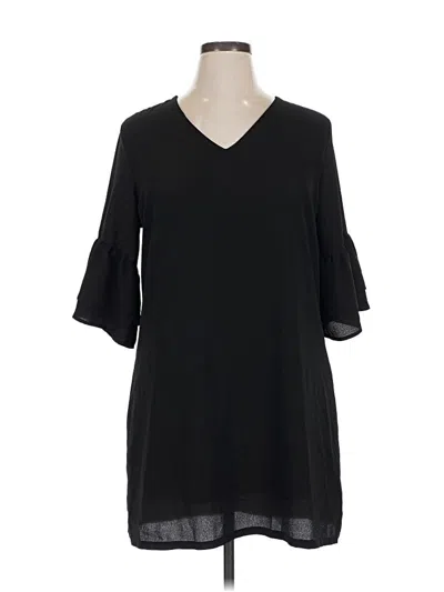 Pre-owned Belongsci Casual Dress In Black