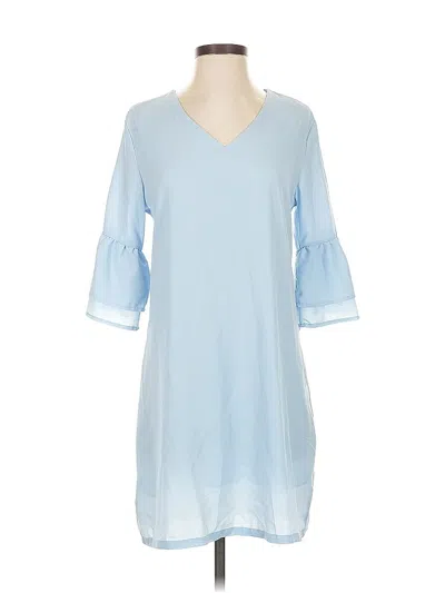Pre-owned Belongsci Casual Dress In Blue