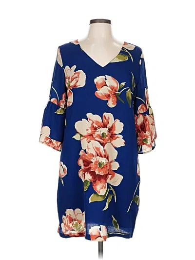 Pre-owned Belongsci Casual Dress In Blue