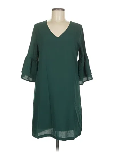 Pre-owned Belongsci Casual Dress In Green