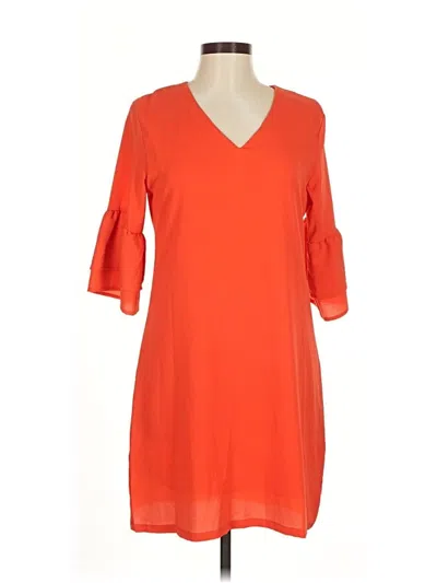 Pre-owned Belongsci Casual Dress In Orange