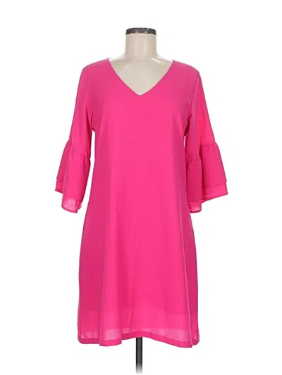 Pre-owned Belongsci Casual Dress In Pink