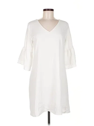 Pre-owned Belongsci Casual Dress In White