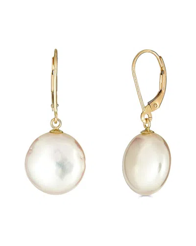 Belpearl 14k 12mm Pearl Earrings
