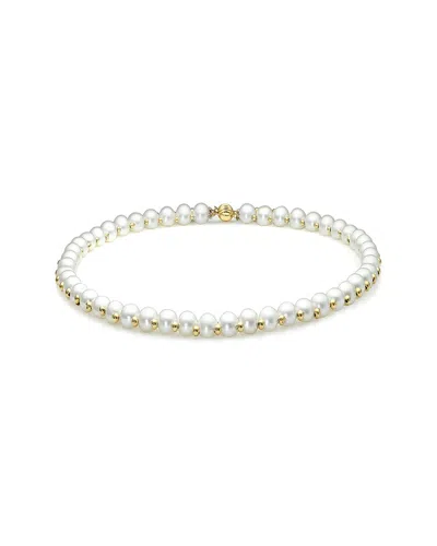 Belpearl 14k 8-9mm Pearl Necklace In Neutral