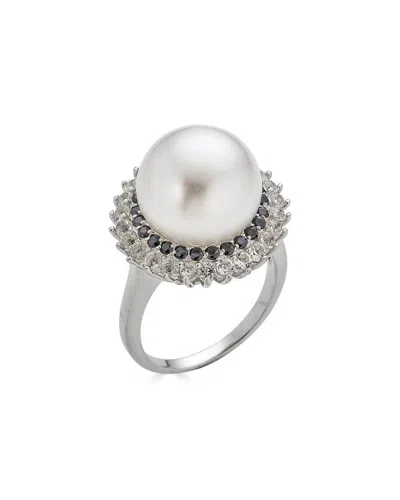 BELPEARL BELPEARL SILVER 10-9MM PEARL CZ RING