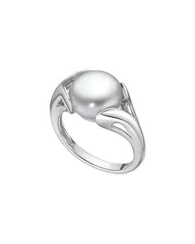 Belpearl Silver 11-10.5mm Pearl Ring In Metallic
