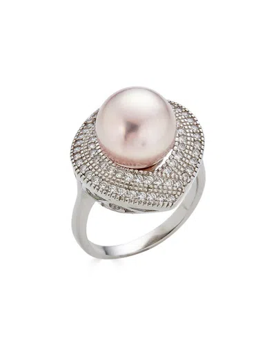 BELPEARL BELPEARL SILVER 12-11MM PEARL CZ RING