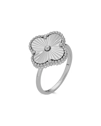 Belpearl Silver 14mm Ring In Metallic