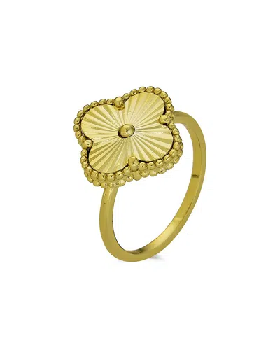 Belpearl Silver 14mm Ring In Gold