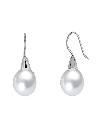 Belpearl Silver 8mm Pearl Dangle Earrings In Multi