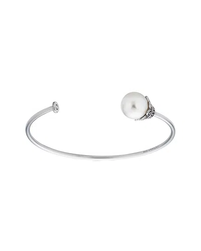 BELPEARL BELPEARL SILVER 9MM PEARL BRACELET