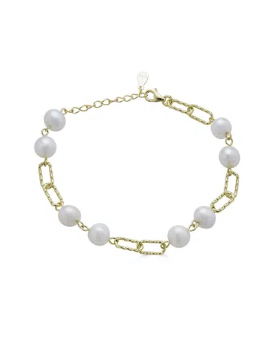Belpearl Silver Pearl Bracelet