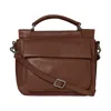Belsac Women's Brown Kathleen Cognac Leather Crossbody/handbag In Brown
