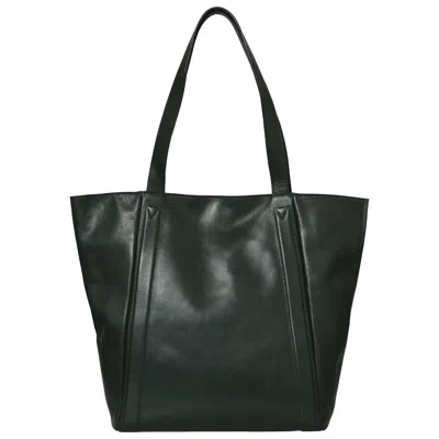 Belsac Women's Maleen Green Leather Tote