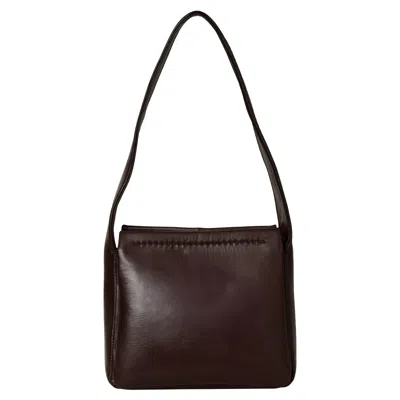 Belsac Women's Poula Warm-brown Leather Shoulder Bag