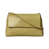 Belsac Women's Roberta Yellow Leather Clutch In Yellow