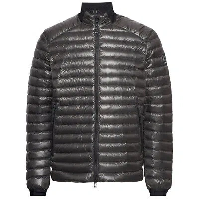 Pre-owned Belstaff Airframe Black Down Filled Jacket
