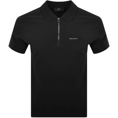 BELSTAFF BELSTAFF ALLOY POLO T SHIRT BLACK