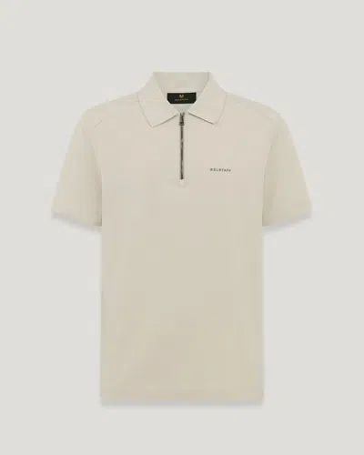 Belstaff Alloy Polo In Stone Beige