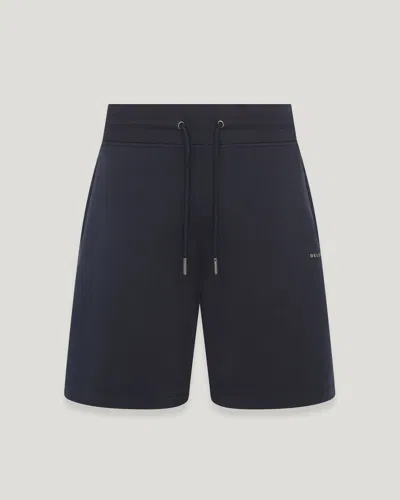 Belstaff Alloy Sweatshort In Dark Ink