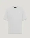 Belstaff Crewneck Short Sleeves Alloy T-shirt In White