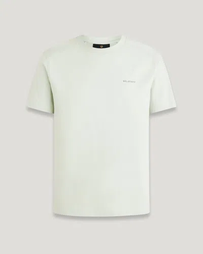 Belstaff Crewneck Short Sleeves Alloy T-shirt In White