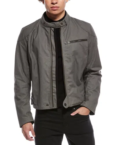 Belstaff Ariel Motorcycle Jacket In Gray
