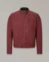 Belstaff Ariel Motorcycle Jacket In Racing Red