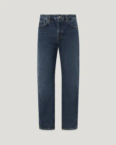 Belstaff B48 Jean Washed Denim Indigo Size W38l32 In Blue