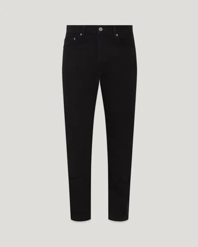 Belstaff B69 Jean Raw Denim In Black