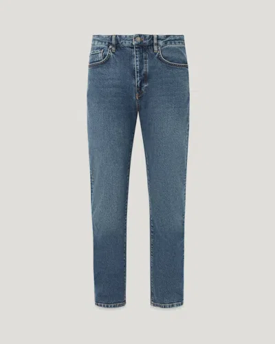 Belstaff B69 Jean Washed Stretch Denim In Blue