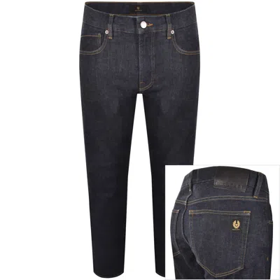 Belstaff B81 Slim Taper Jeans Dark Wash Indigo In Blue