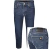 Belstaff B81 Slim Taper Jeans Washed Indigo In Blue